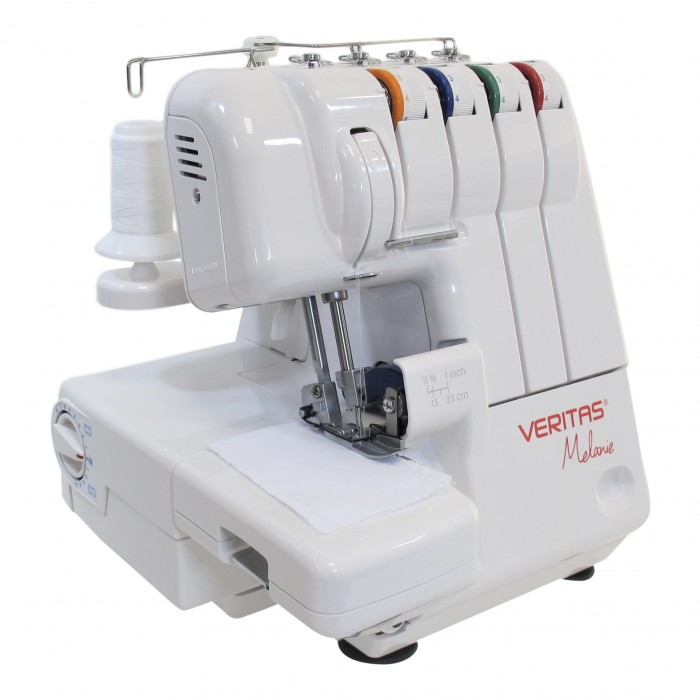 Diese Veritas Overlockermaschine kann mit 3 oder 4 Fäden verwendet werden -  Matri Naehmaschinen